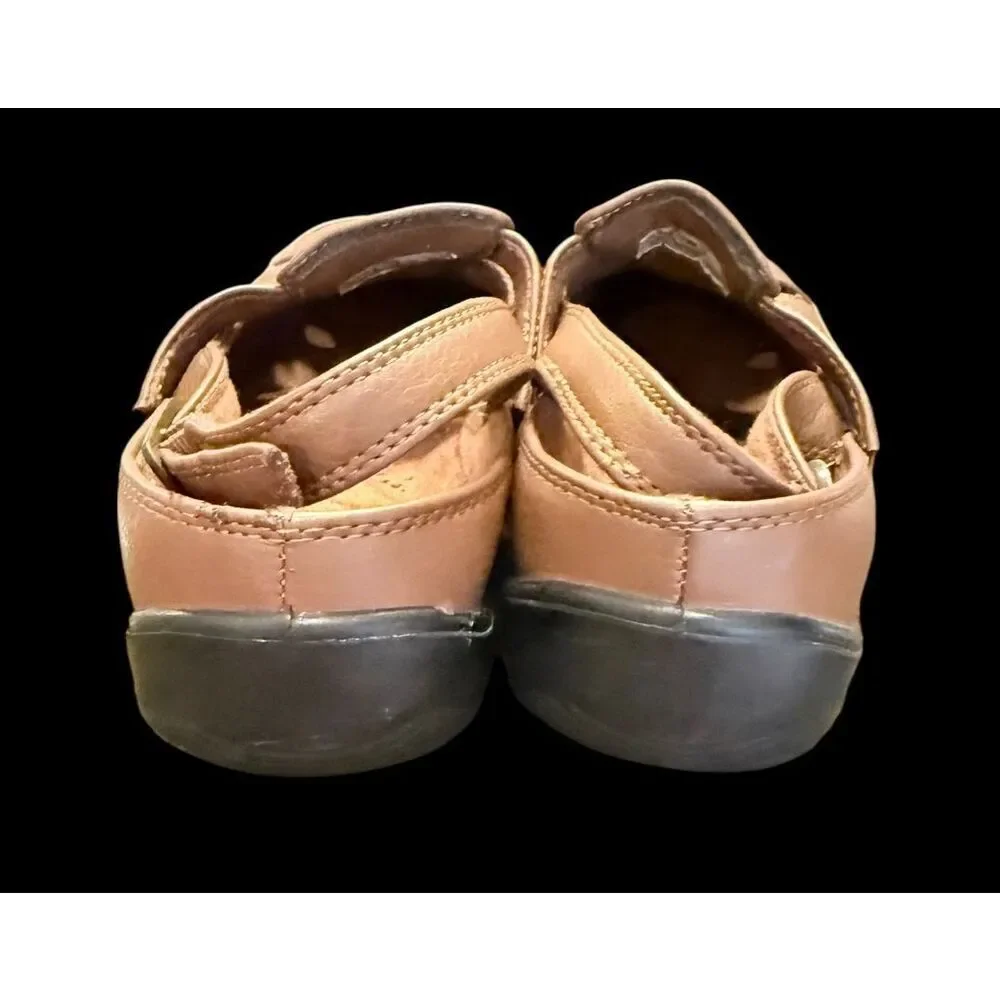 Easy Street Comfort Wave Sling Back Adjustable Flats Sx. 9.5W